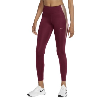 nike tights metallic