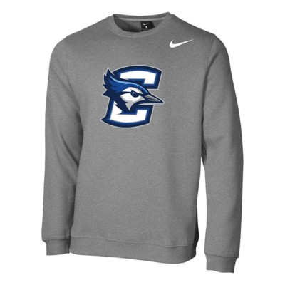 Nike Men's Creighton Bluejays Blue Dri-FIT Cotton Swoosh in Pill T