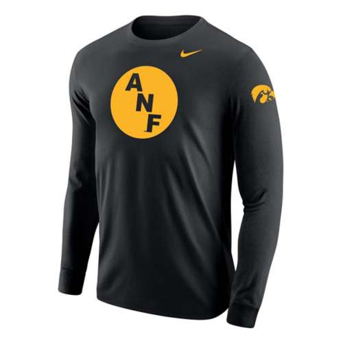 Nike Iowa Hawkeyes America Needs Farmers Circle Long Sleeve T-Shirt ...