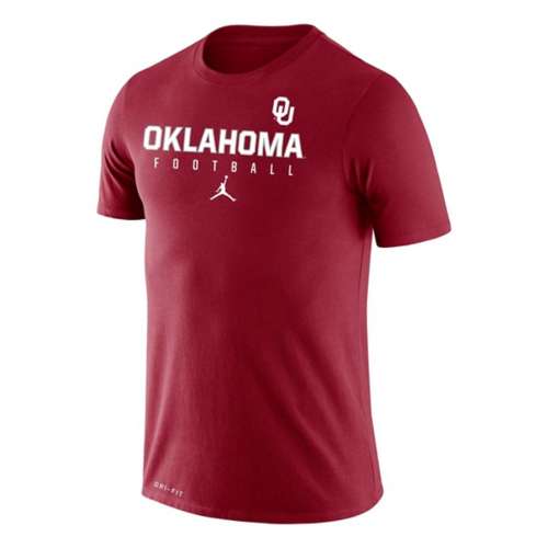 Nike Oklahoma Sooners Jumpman Football T-Shirt
