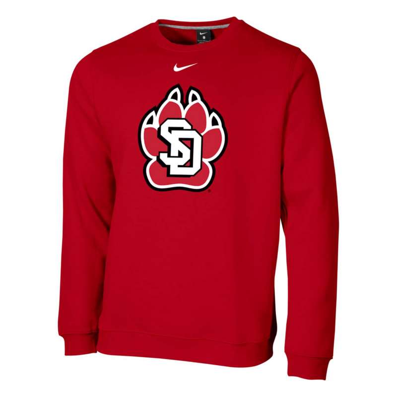 Nike South Dakota Coyotes Logo Crewneck Sweatshirt | SCHEELS.com