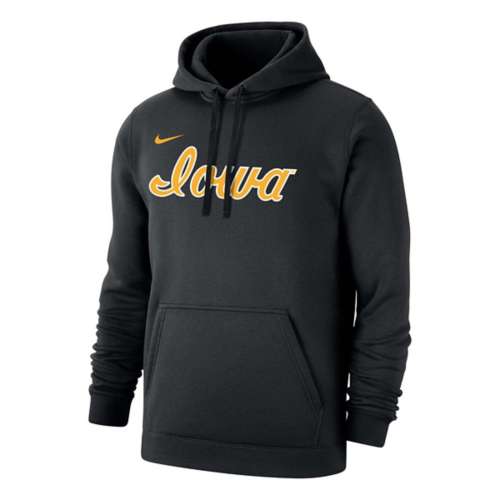 nike paint Iowa Hawkeyes Script Hoodie