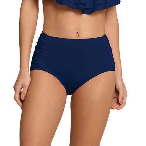 Women's Jantzen Side Shirred Comfort Core Swim Bottoms