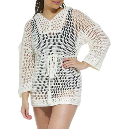 Women's Jantzen, Inc. Crochet Dress Swim Cover Up