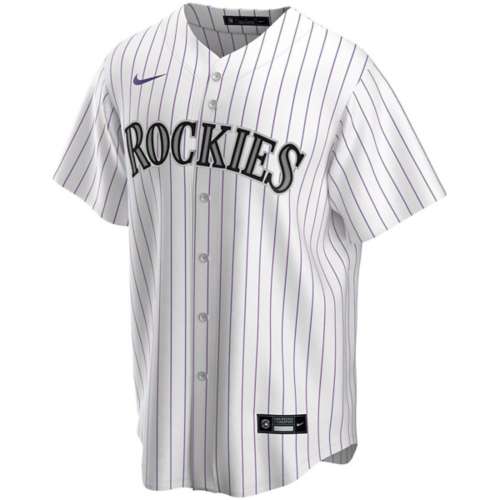 Men's Nike Charlie Blackmon White Colorado Rockies Home 2020 Replica Player Jersey