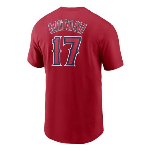 Nike Los Angeles Angels Shohei Ohtani #17 Name & Number T-Shirt