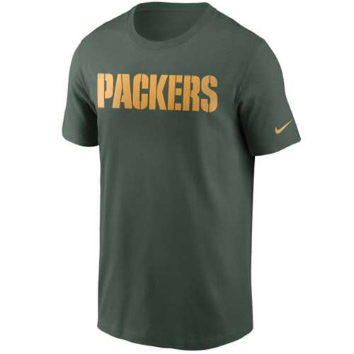 Nike Green Bay Packers Wordmark T-Shirt