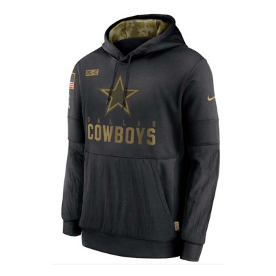 dallas cowboys nike salute to service sideline hoodie