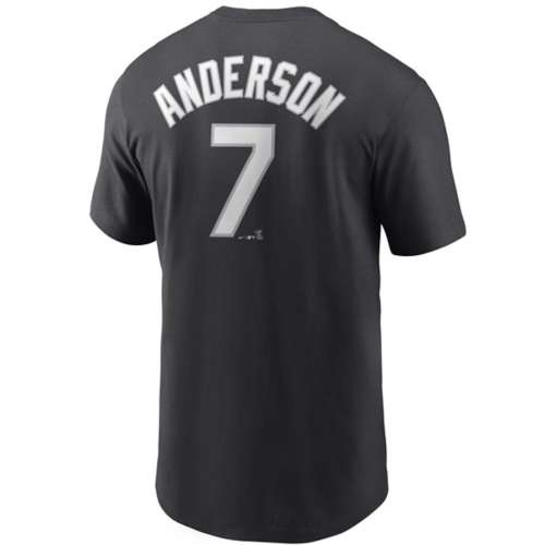 Nike Chicago White Sox Tim Anderson #7 Name & Number T-Shirt