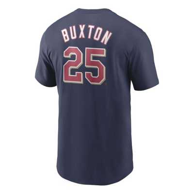 Byron Buxton Minnesota Twins Majestic Youth Player Name & Number T-Shirt -  Navy