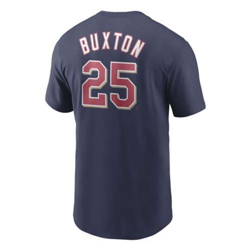 Youth Nike Byron Buxton Navy Minnesota Twins Player Name & Number