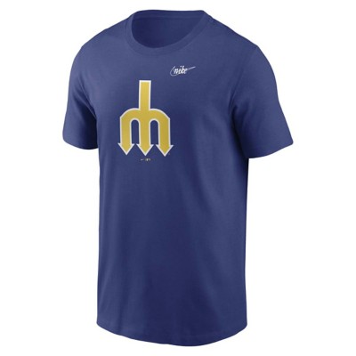 Nike Cooperstown Team (MLB Seattle Mariners) Men's Pullover Crew.