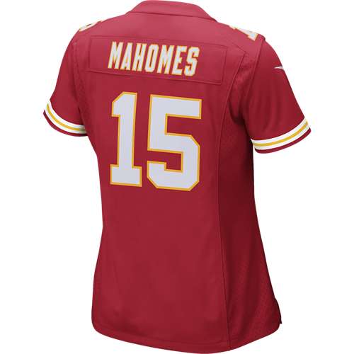 Nike Women's Kansas City Chiefs Patrick Mahomes #15 White Game Jersey