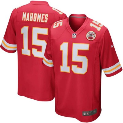 Toddler Patrick Mahomes #15 Kansas City Chiefs Black Mesh Jersey