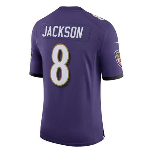 Nike Baltimore Ravens Lamar Jackson #8 Limited NFL Jersey New Orchid