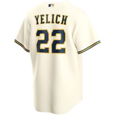 milwaukee brewers cream jersey