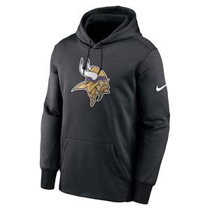 Minnesota Vikings Sweatshirt Adult Medium Gray Hoodie NFL Football Sweater