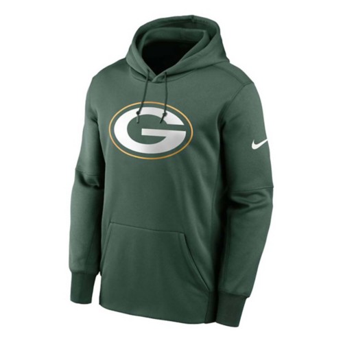 Dick's Sporting Goods Nike Youth Green Bay Packers Sideline Therma-FIT Green  Pullover Hoodie