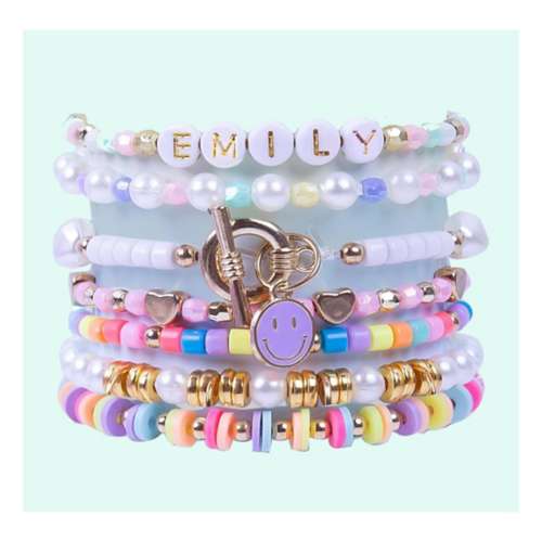 STMT Simple Trendy Modern Touch DIY Alphabet Jewelry Personalized Bracelets  NEW