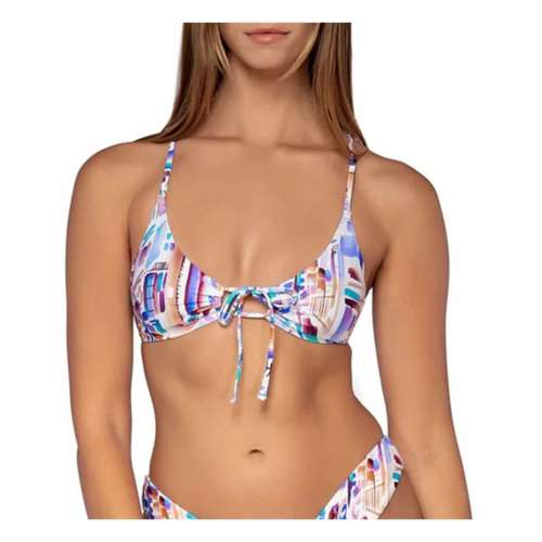 Women's B Swimwear Tahiti Tie Fornt Swim Bikini Top