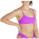 Women's damsel Mini Ruffle Swim Bikini Top
