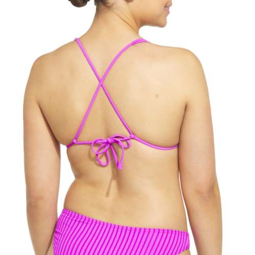 Women's damsel Cut Out Triangle Swim Bikini Top