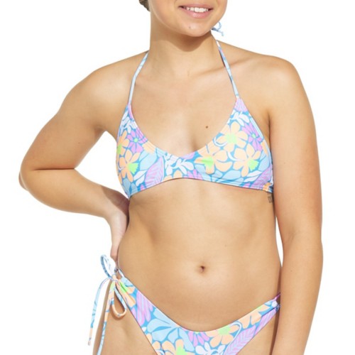 Women s damsel Halter Print Swim Bikini Top SCHEELS
