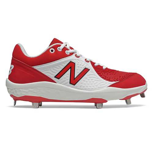 red new balance baseball cleats