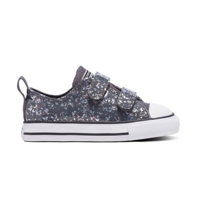 Chuck taylor all star hook and loop sparkle low top 2025