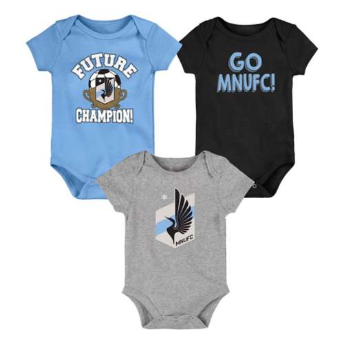 Genuine Stuff Infant Seattle Seahawks 3 Pack Champ Onesies