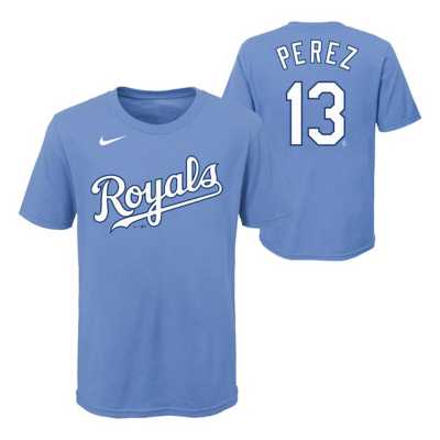 Salvador Perez Kansas City Royals Nike Name & Number T-Shirt - Royal