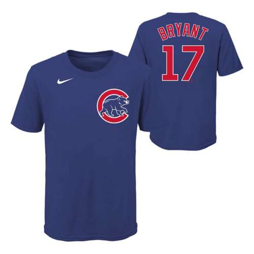 Nike Kids' Chicago Cubs Kris Bryant Name & Number T-Shirt