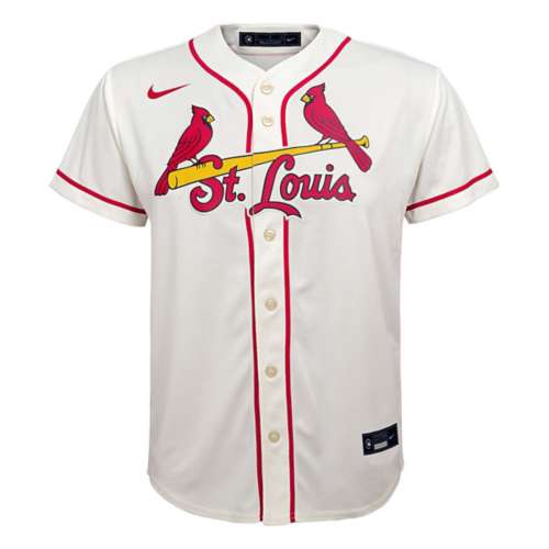 Nike St. Louis Cardinals MLB Baseball White Home Replica Custom Jersey -  Youth