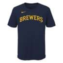 Nike Kids' Milwaukee Brewers Keston Hiura Name & Number T-Shirt