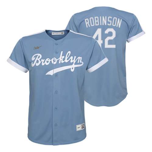 light blue jackie robinson jersey