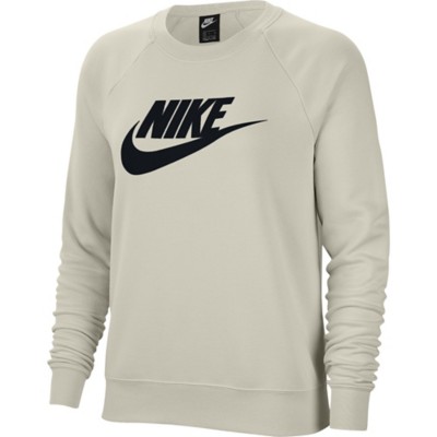 women's nike black crew neck sweatshirt