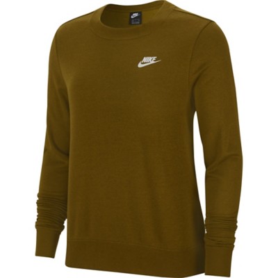 women's nike sportswear fleece crew sweatshirt