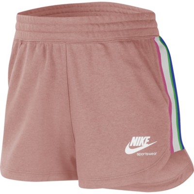 nike sportswear heritage fleece shorts