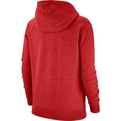 red nike sweater womens