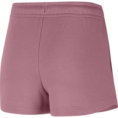 nike women's french terry shorts