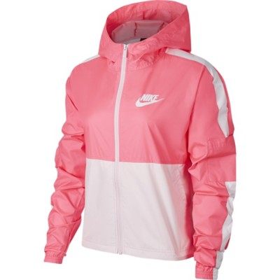 nike woven jacket pink