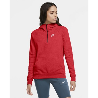 red nike hoodie for women