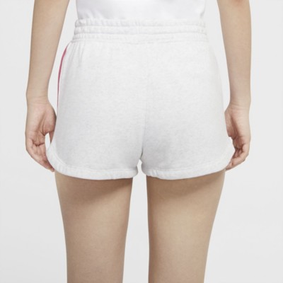 women's nike heritage fleece shorts
