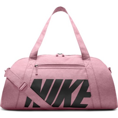 light pink nike duffel bag