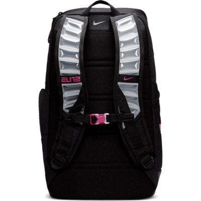 pink and black nike elite backpack