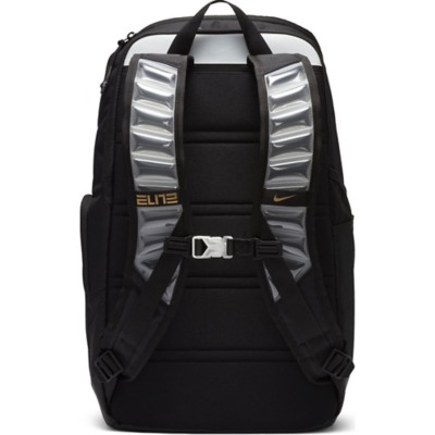 gold nike elite backpack