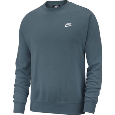 nike crew neck blue