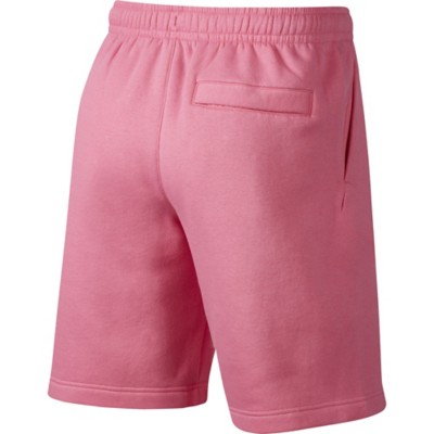 nike club shorts pink
