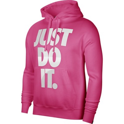 just do it pink hoodie
