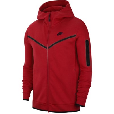 nike sportswear tech fleece red